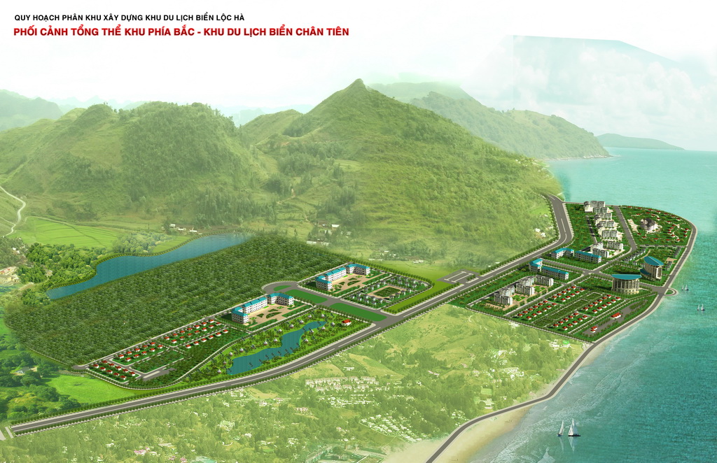 Khu du lịch biển Lộc Hà_Quy hoạch phân khu