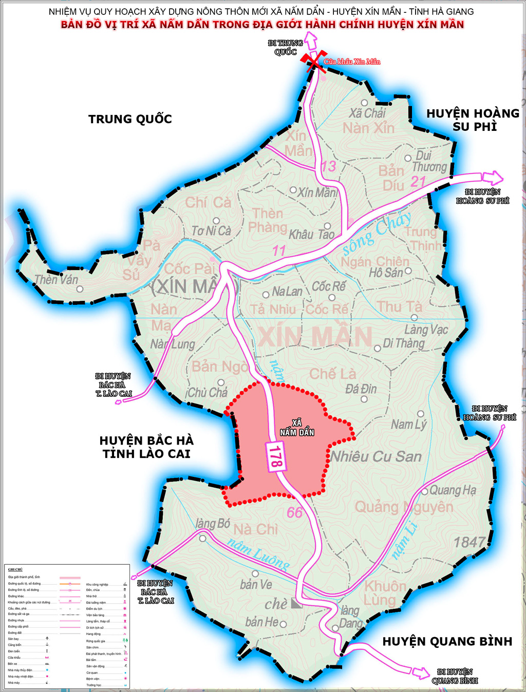 Xã Nấm Dẩn, huyện Xín Mần, tỉnh Hà Giang_Quy hoạch xây dựng nông thôn mới