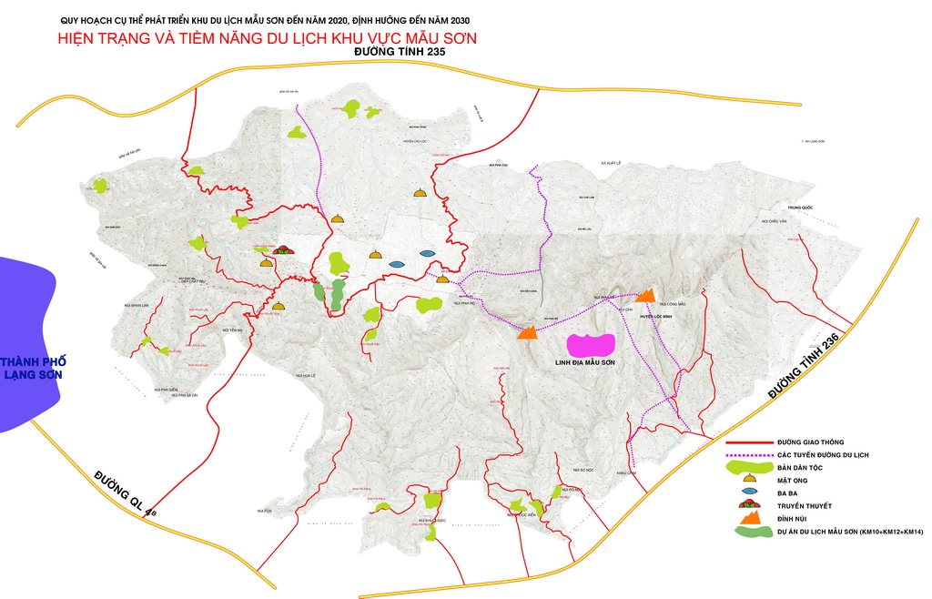 Specifically planned resort development Mau Son