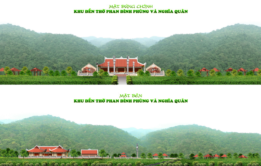 Khu căn cứ địa Phan Đình Phùng - Vũ Quang - Hà Tĩnh_Quy hoạch chi tiết