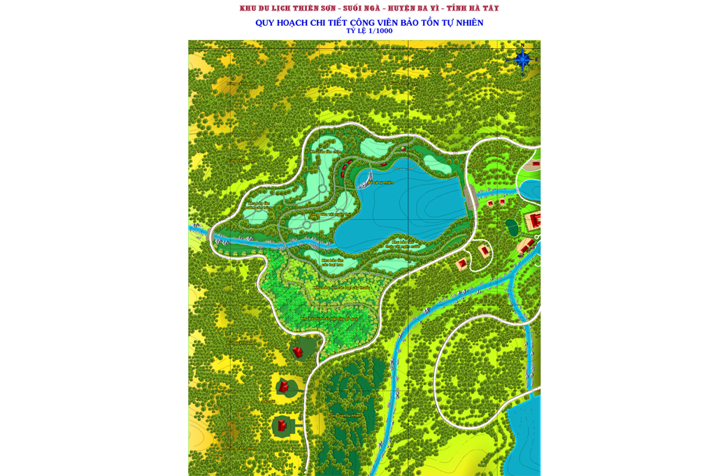 Detailed planning 1/2000 Complex eco-tourism, cultural? And sports Tian Shan - Suoi Nga