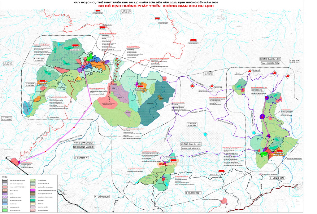 Specifically planned resort development Mau Son