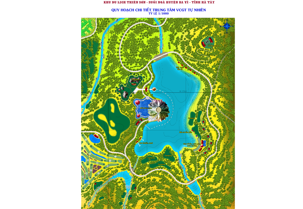 Detailed planning 1/2000 Complex eco-tourism, cultural? And sports Tian Shan - Suoi Nga