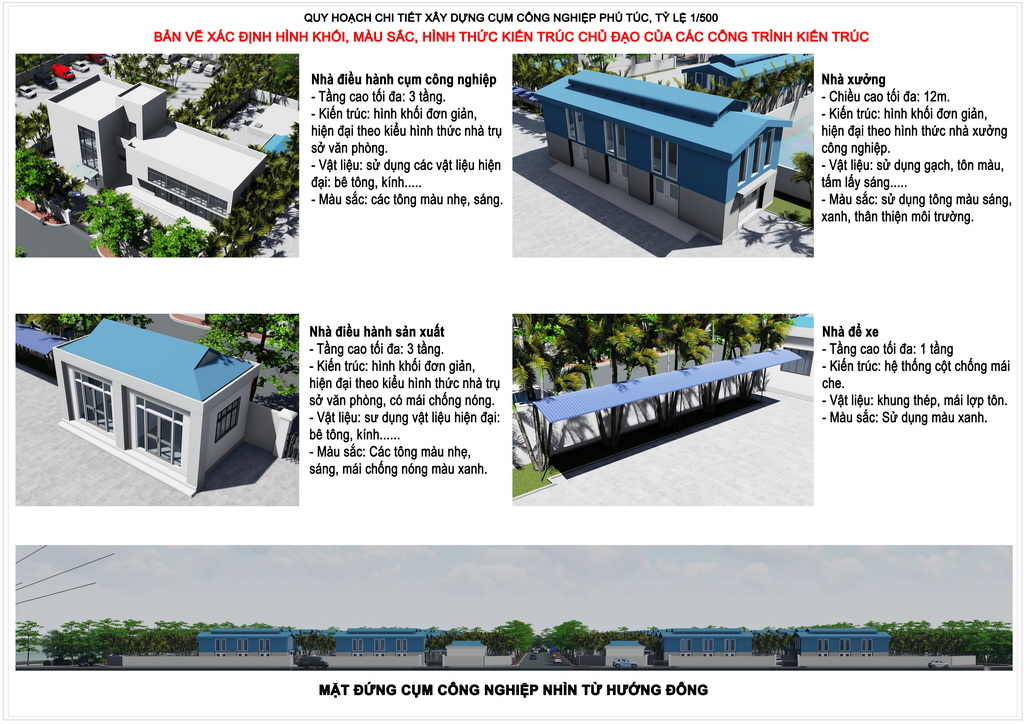 Cụm công nghiệp  Phú Túc, huyện Phú Xuyên_Quy hoạch chi tiết xây dựng tỷ lệ 1/500 