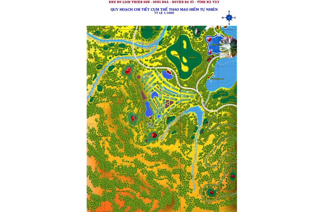 Detailed planning 1/2000 Complex eco-tourism, cultural? And sports Tian Shan - Suoi Nga