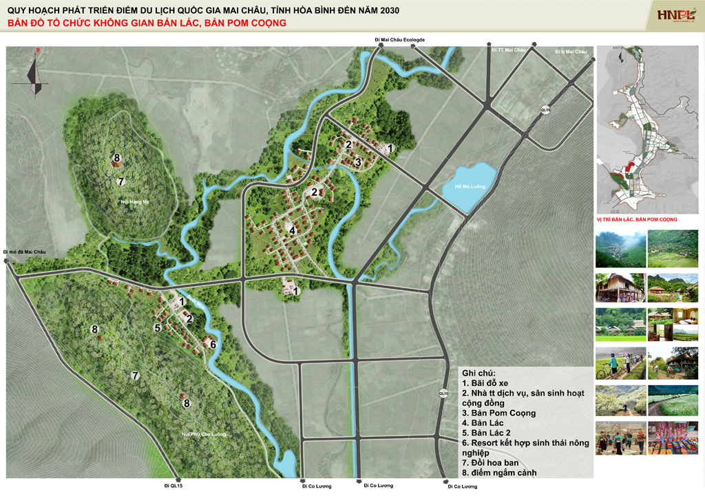 Development Planning National tourist attractions in Mai Chau, Hoa Binh Province in 2030